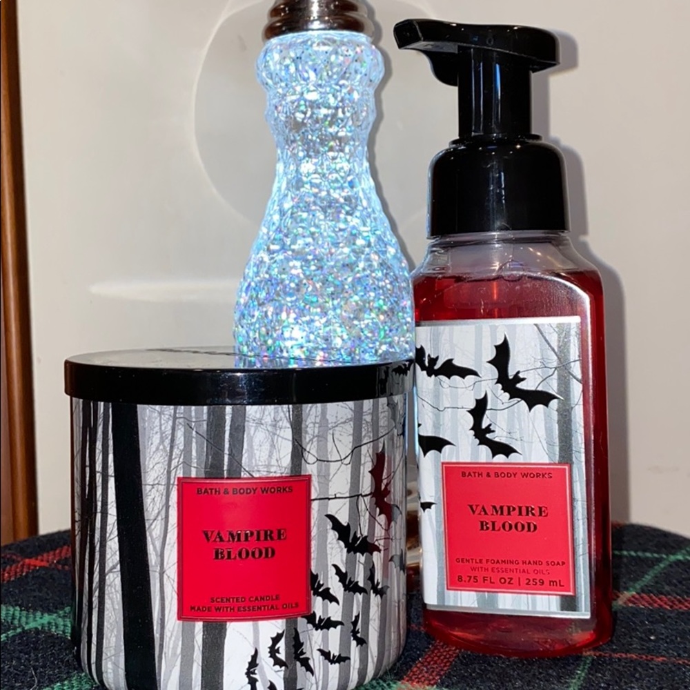 Vampire Blood Soap & 3 Wick Candle